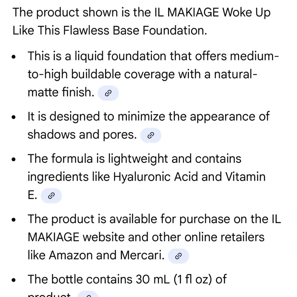 Makeup Foundation‎ by IL MAKIAGE Woke Up Like This - Natural Makeup New MSRP $45